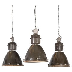 Lampade a sospensione di fabbrica ceche molto grandi degli anni '60 - Grande quantità disponibile