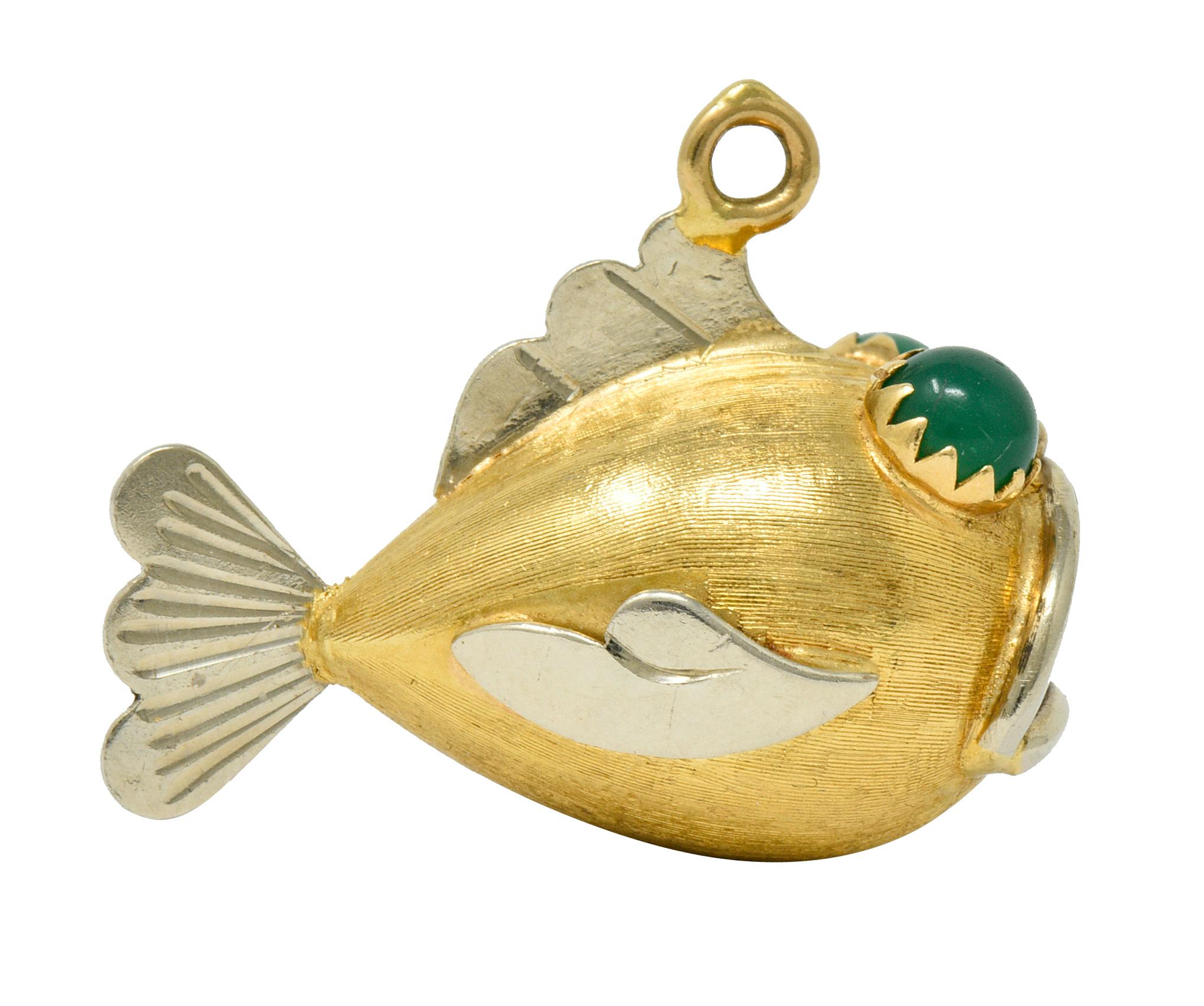 vintage fish charm