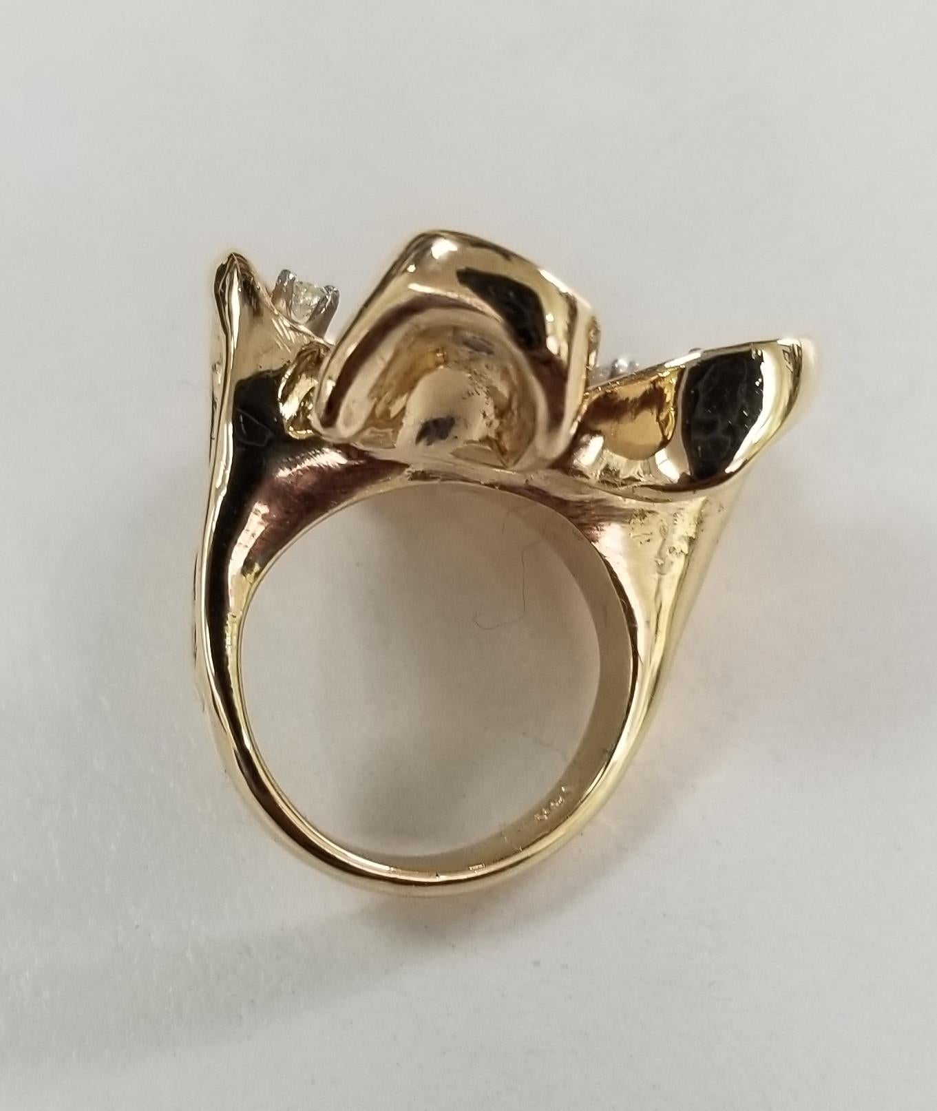 victorian flower ring