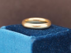 1960s Vintage 18K Yellow Gold Tiffany & Co. Wedding Band