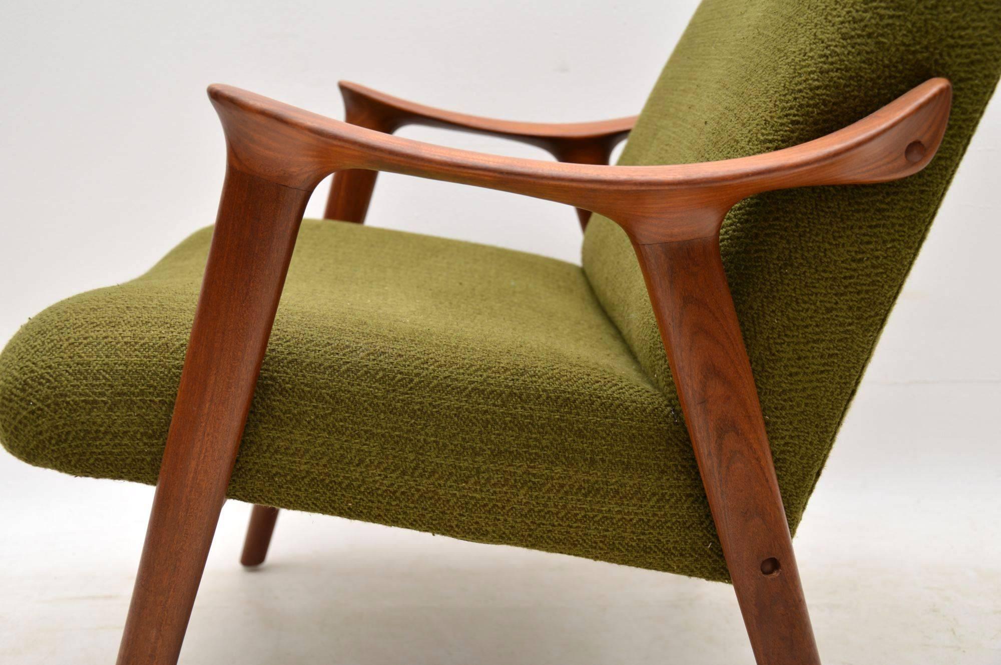 1960s Vintage Afromosia Armchair by Ingmar Relling for Westnofa 3