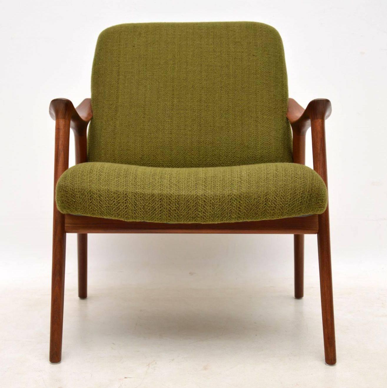1960s Vintage Afromosia Armchair by Ingmar Relling for Westnofa In Excellent Condition In London, GB