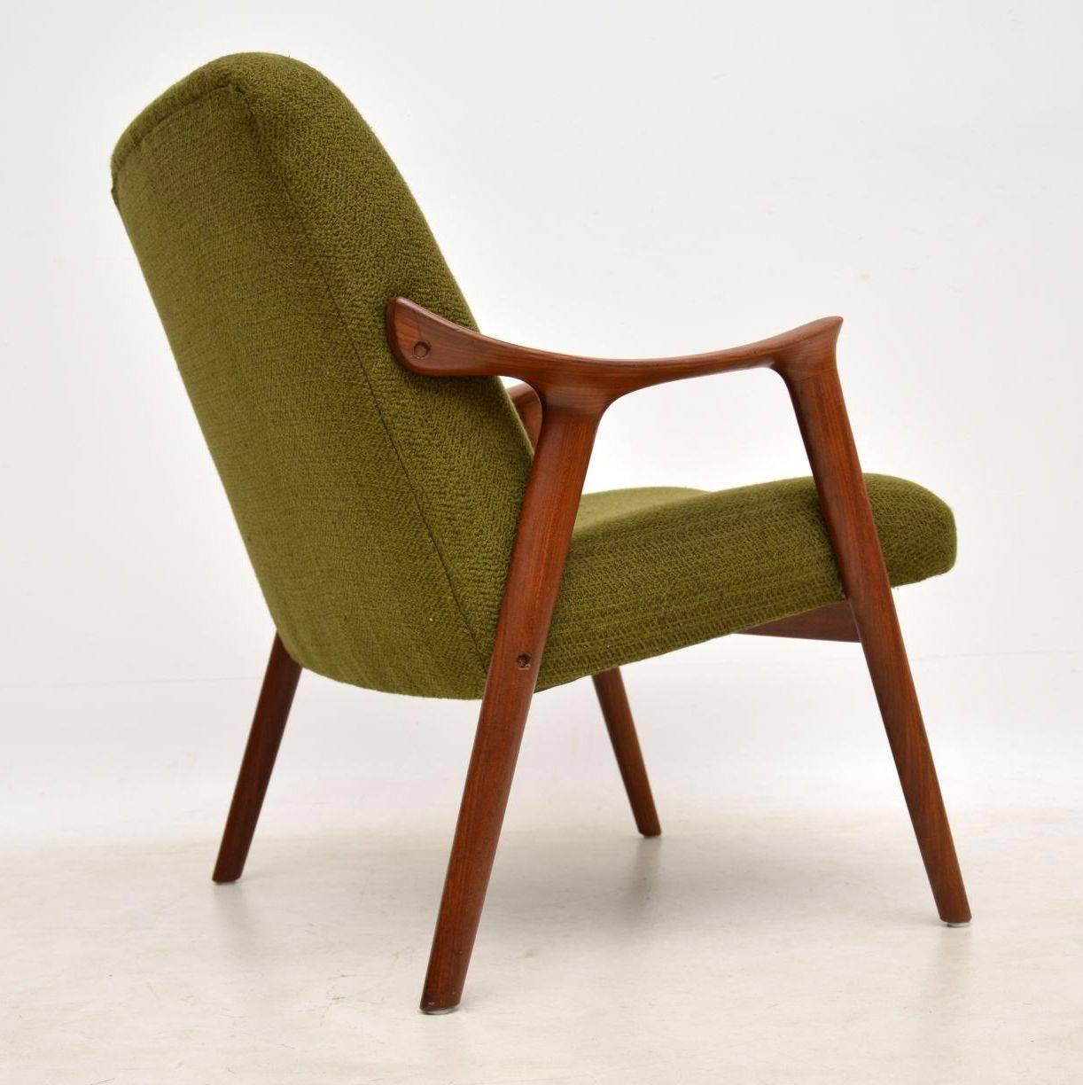 Wood 1960s Vintage Afromosia Armchair by Ingmar Relling for Westnofa