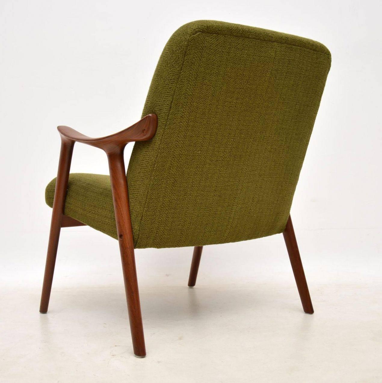 1960s Vintage Afromosia Armchair by Ingmar Relling for Westnofa 1