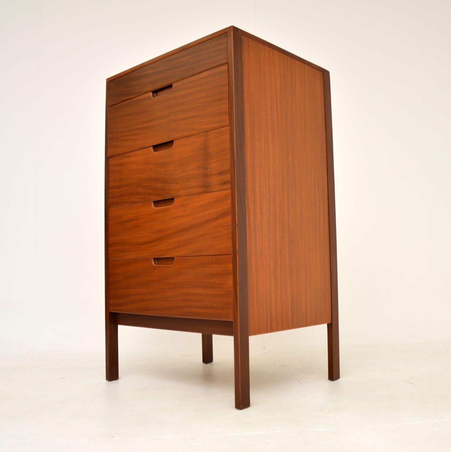 English 1960's Vintage Chest of Drawers by Richard Hornby