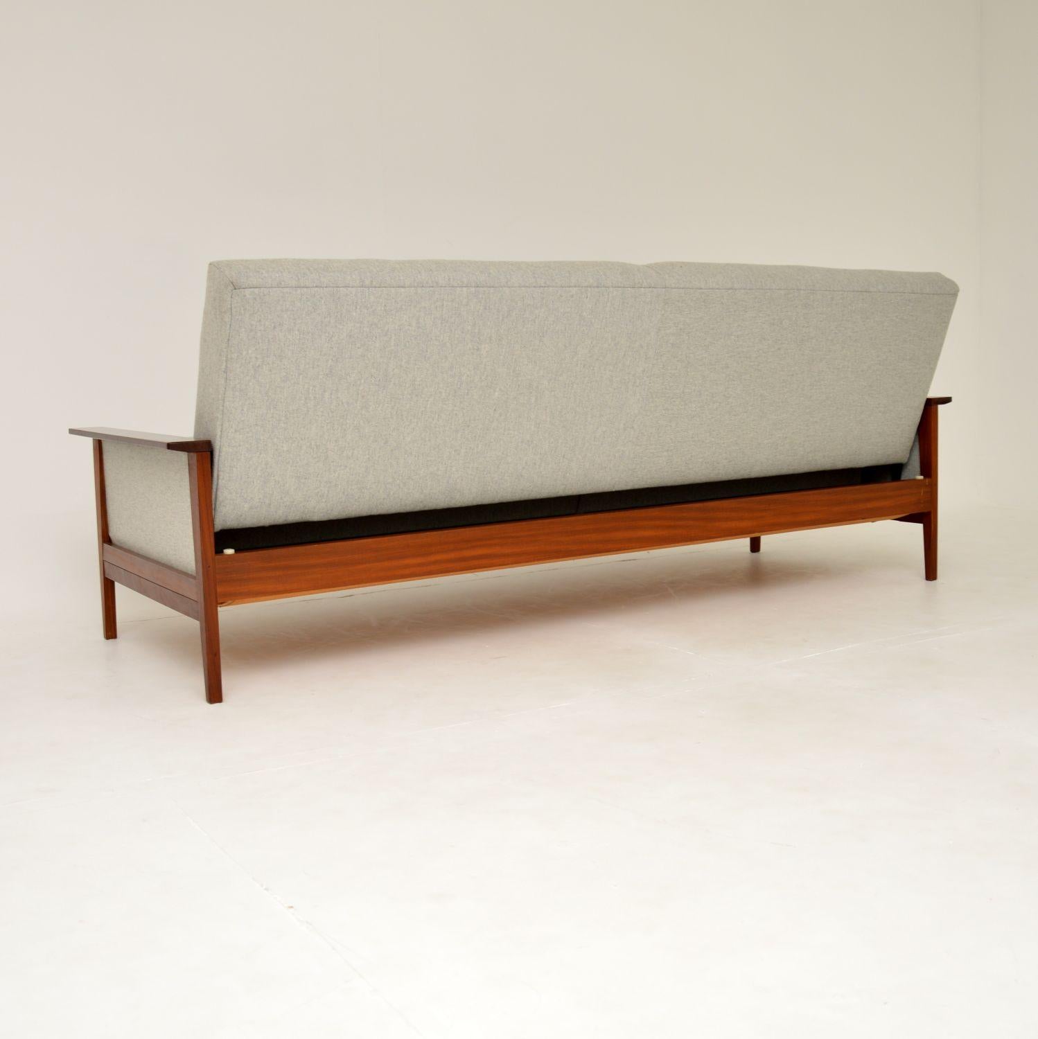 1960's Vintage Afromosia Sofa Bed by G Plan 3