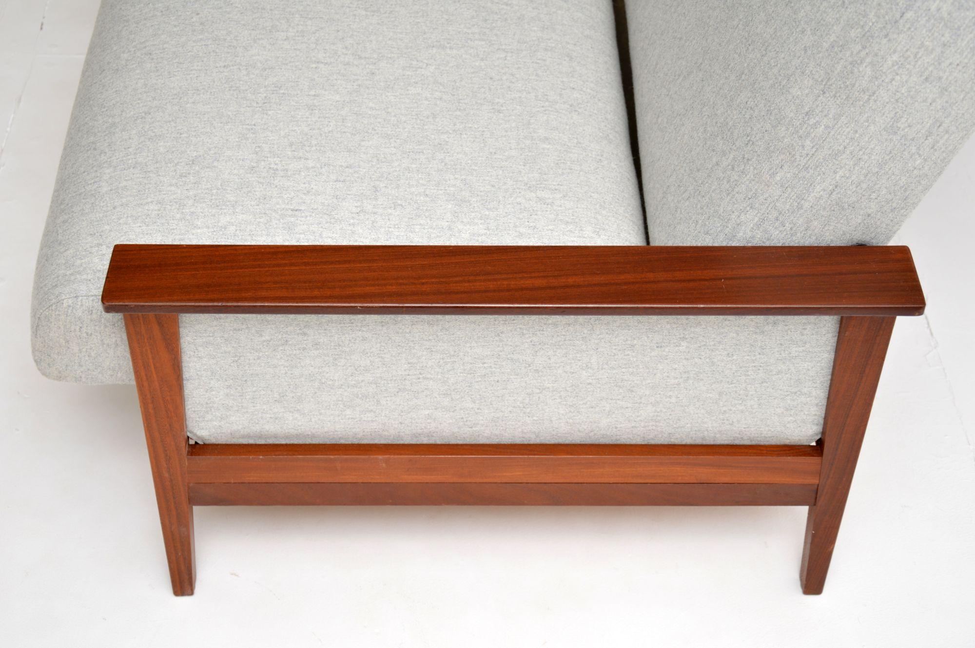 1960's Vintage Afromosia Sofa Bed by G Plan 1