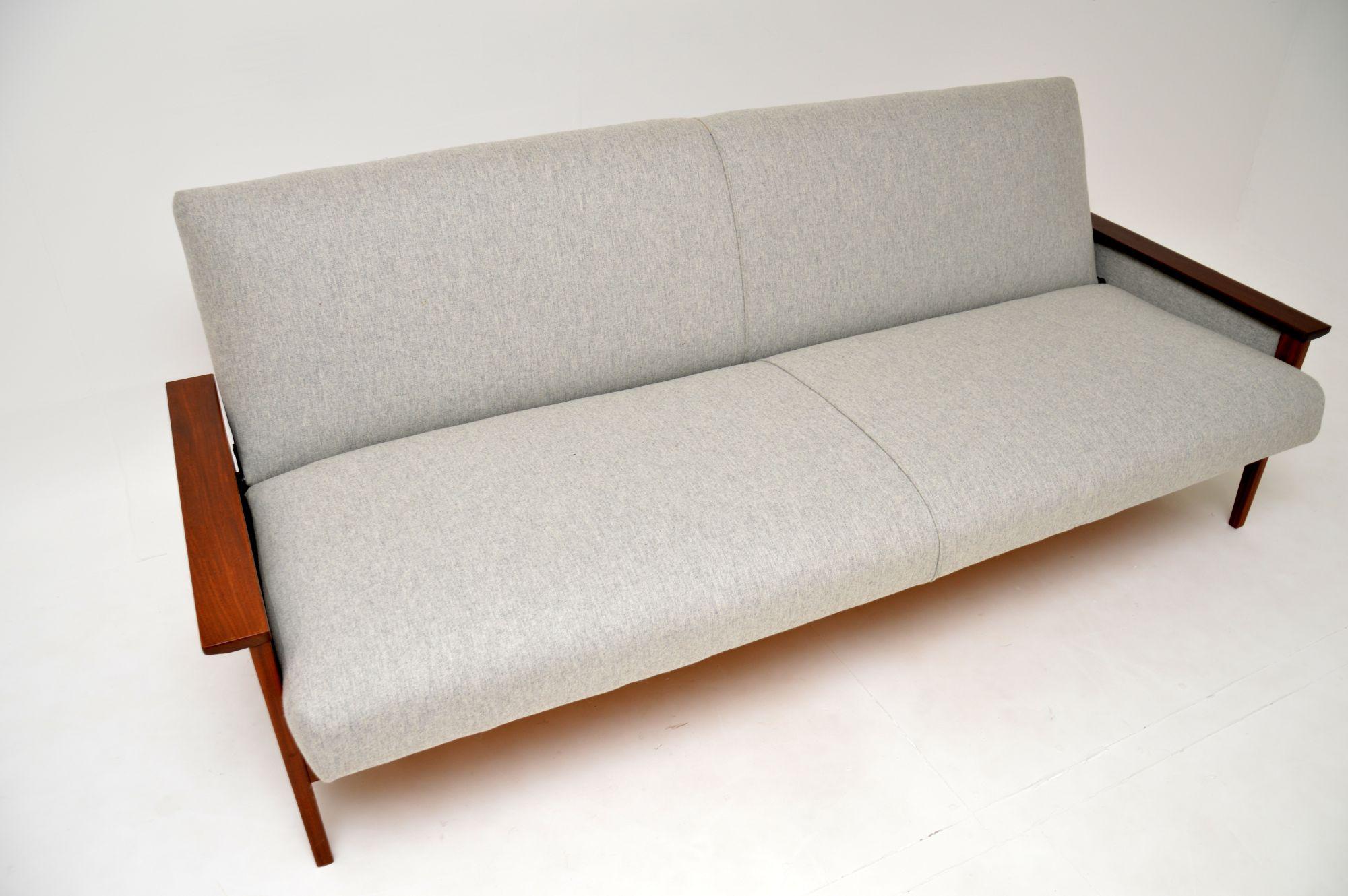 1960's Vintage Afromosia Sofa Bed by G Plan 2
