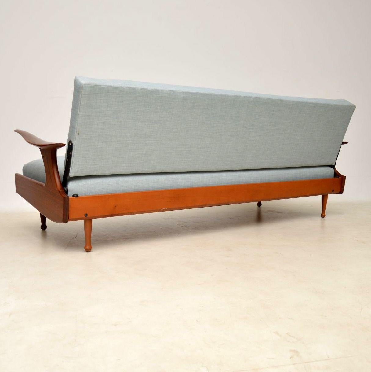 1960s Vintage Afromosia Sofa Bed by Greaves & Thomas 1