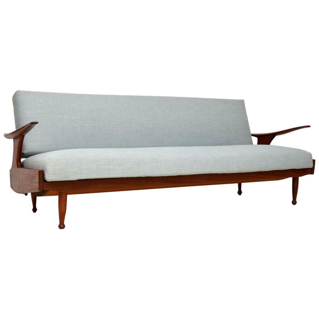1960s Vintage Afromosia Sofa Bed by Greaves & Thomas