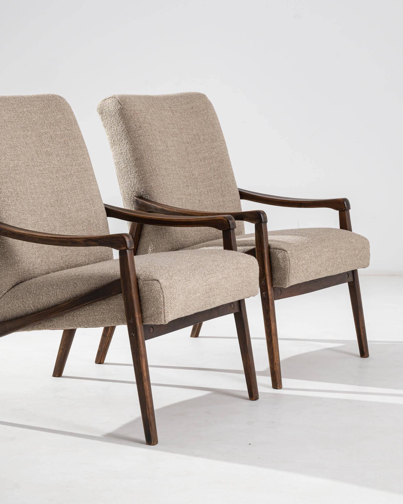 1960s Vintage Armchairs by Jiri Jiroutek, Pair For Sale 3