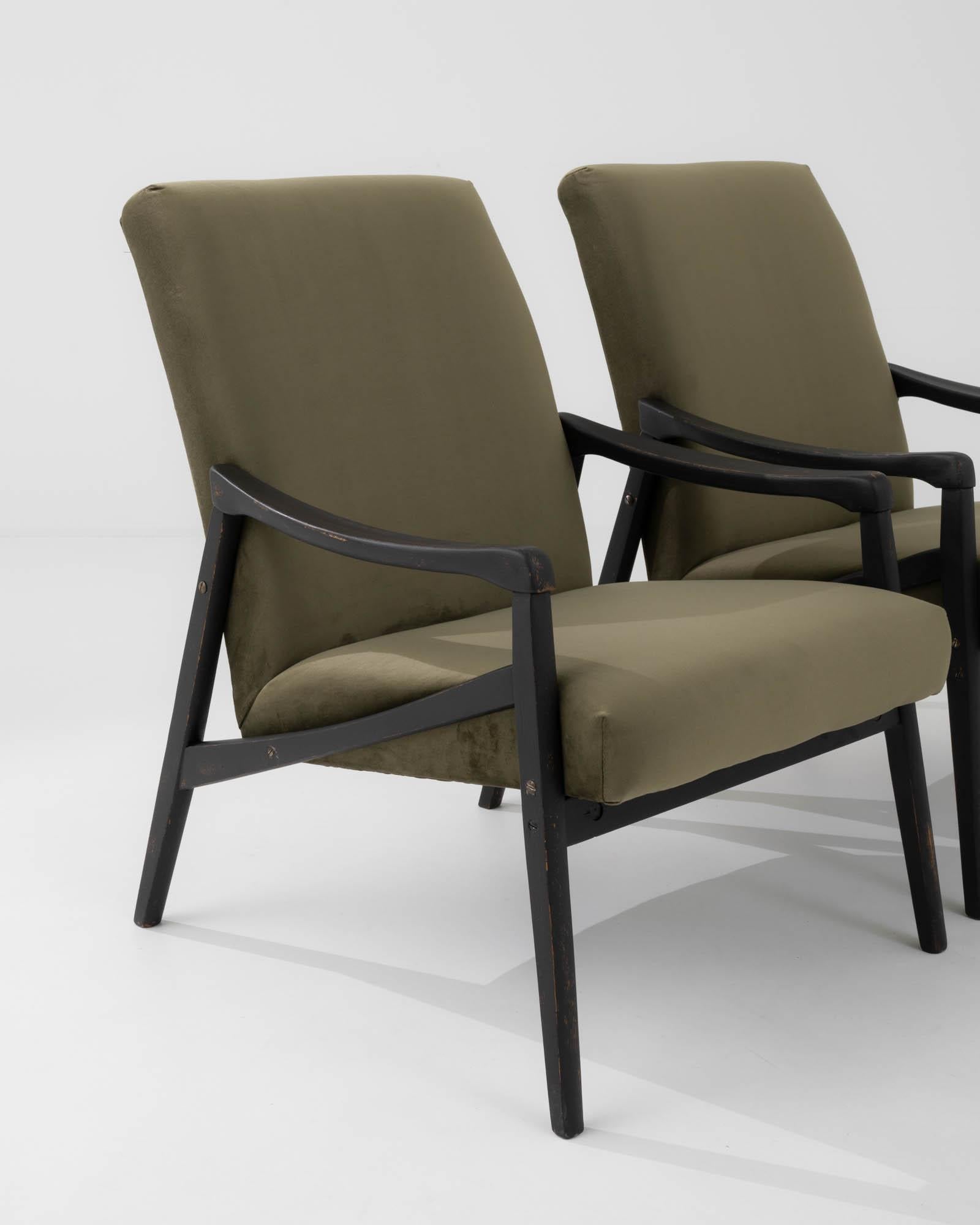 1960s Vintage Armchairs by Jiri Jiroutek, Pair For Sale 3