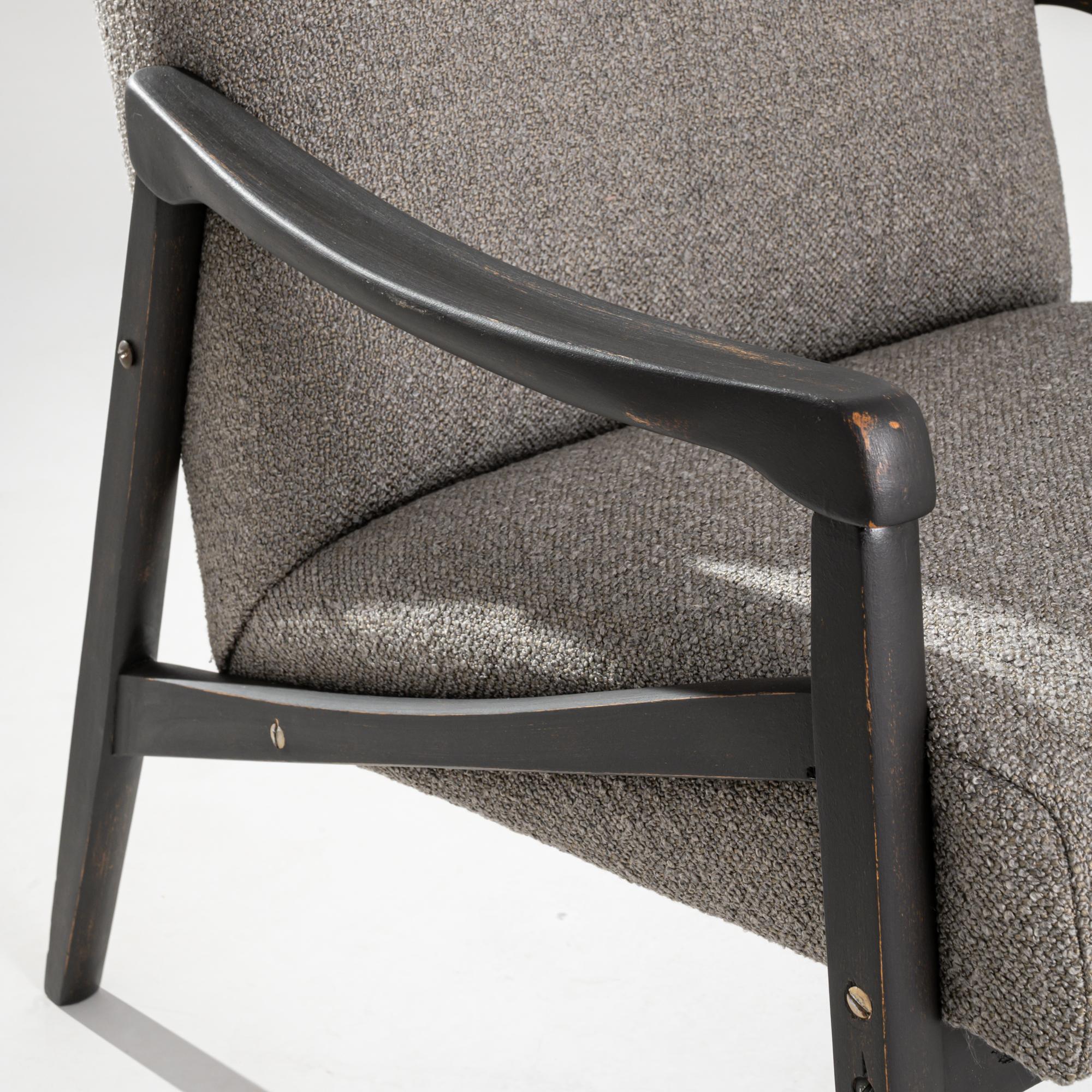 1960s Vintage Armchairs by Jiri Jiroutek, Pair For Sale 4