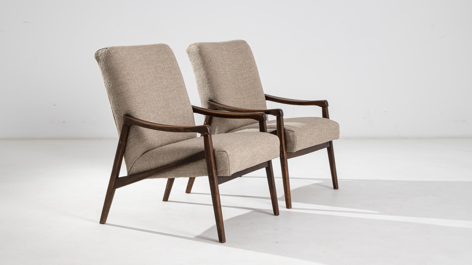 Paire de fauteuils vintage des années 1960 par Jiri Jiroutek en vente 4