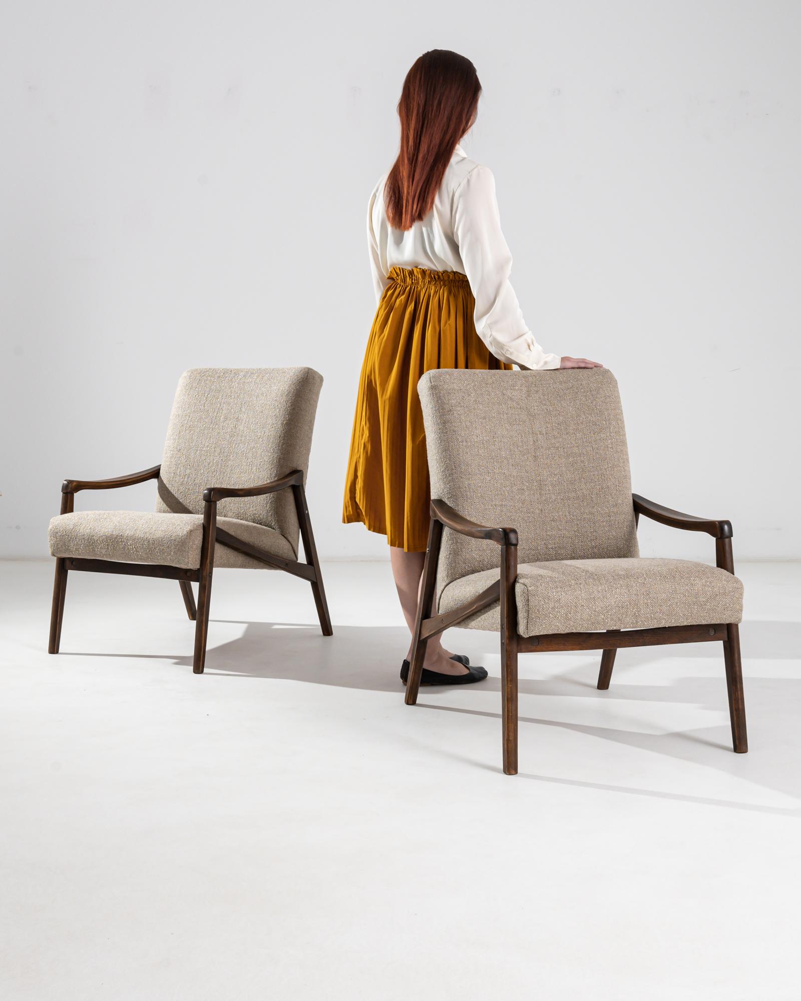 Tchèque Paire de fauteuils vintage des années 1960 par Jiri Jiroutek en vente