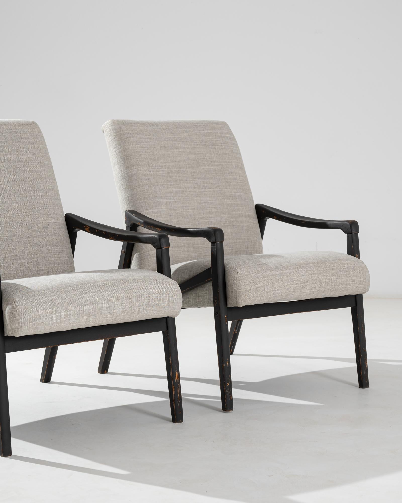 1960s Vintage Armchairs by Jiri Jiroutek, Pair For Sale 2