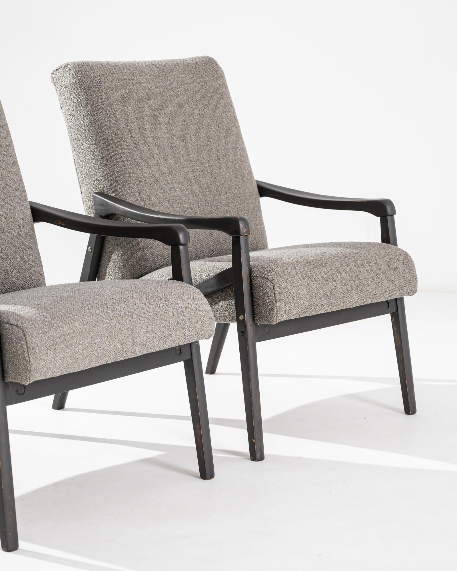 1960s Vintage Armchairs by Jiri Jiroutek, Pair For Sale 2