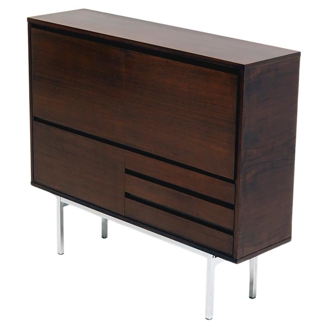 1960s Vintage Bar Cabinet in the Style of Alain Richard