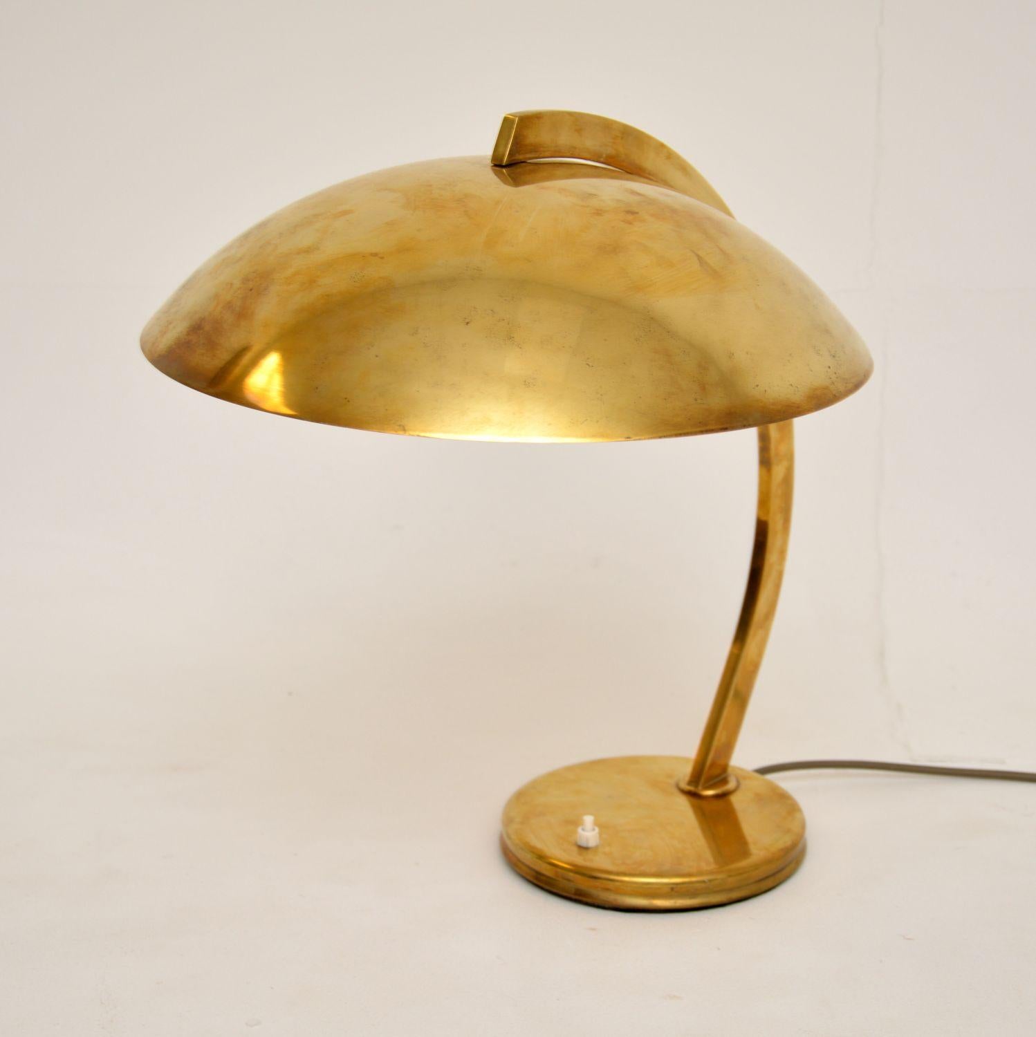 1960's Vintage Bauhaus Desk Lamp by Egon Hillebrand In Good Condition In London, GB