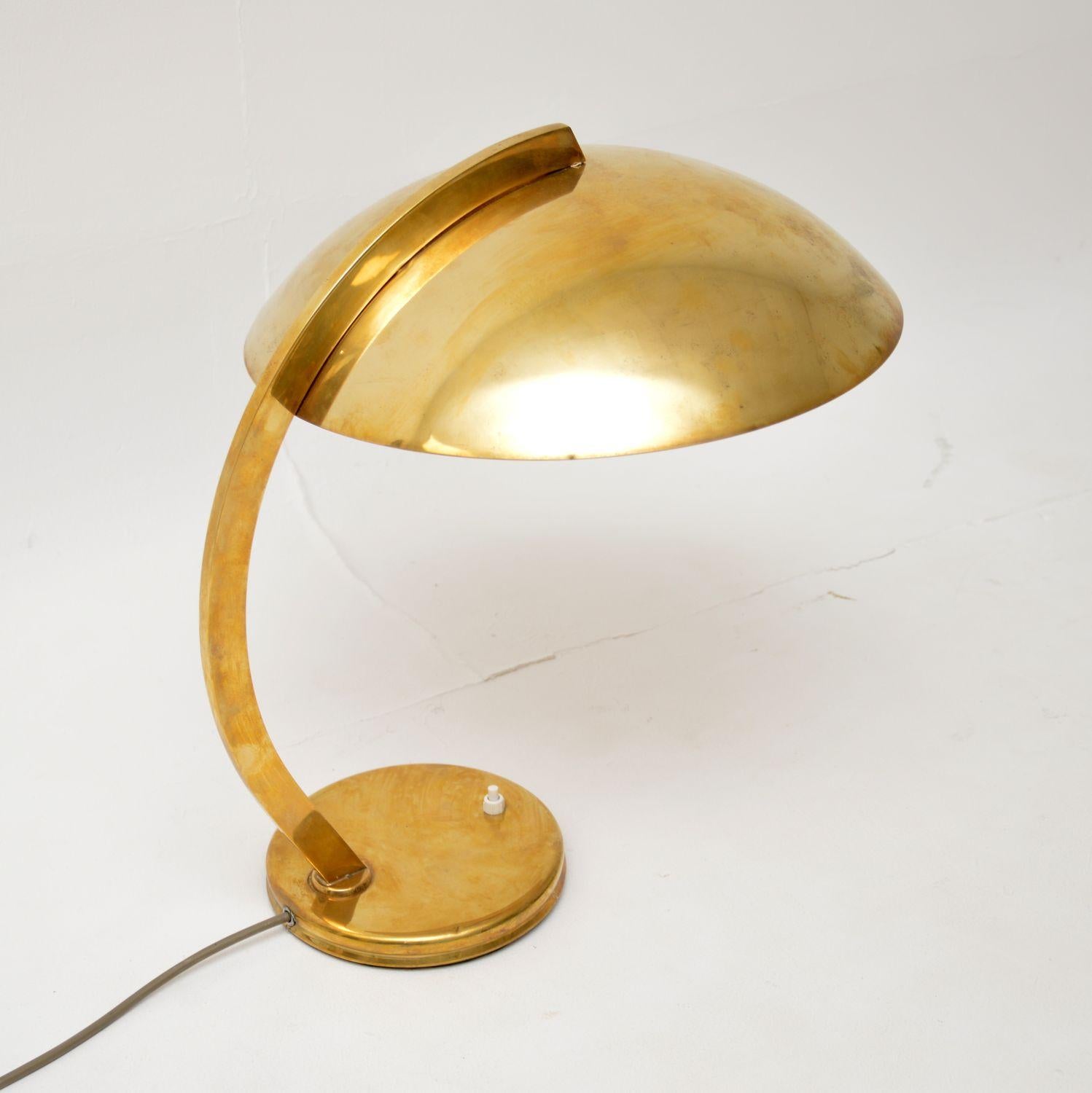 20th Century 1960's Vintage Bauhaus Desk Lamp by Egon Hillebrand