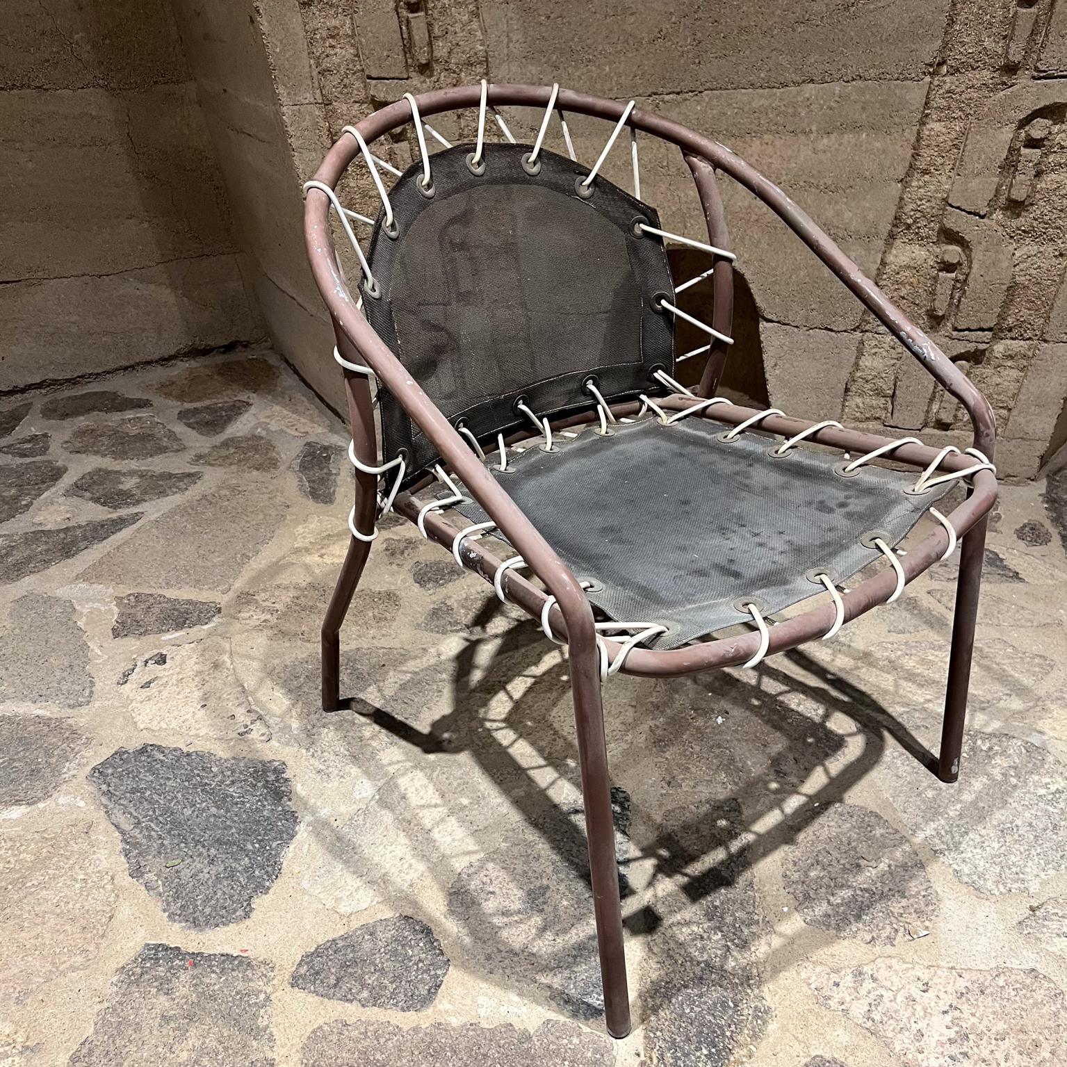 Mid-Century Modern 1960s Vintage Brown Jordan Patio Chair Set Four For Sale