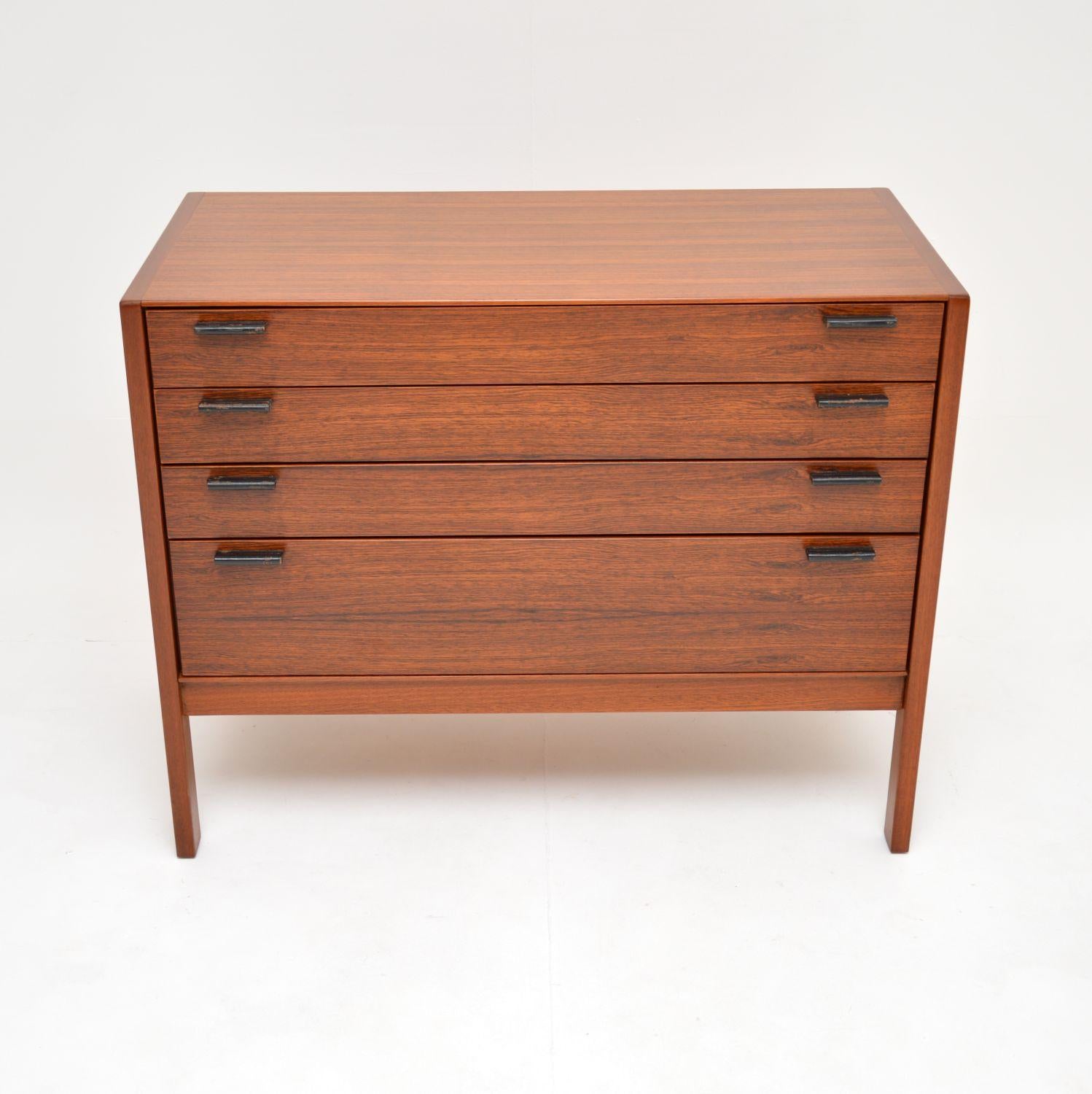Mid-Century Modern 1960's Vintage Bureau Chest of Drawers For Sale