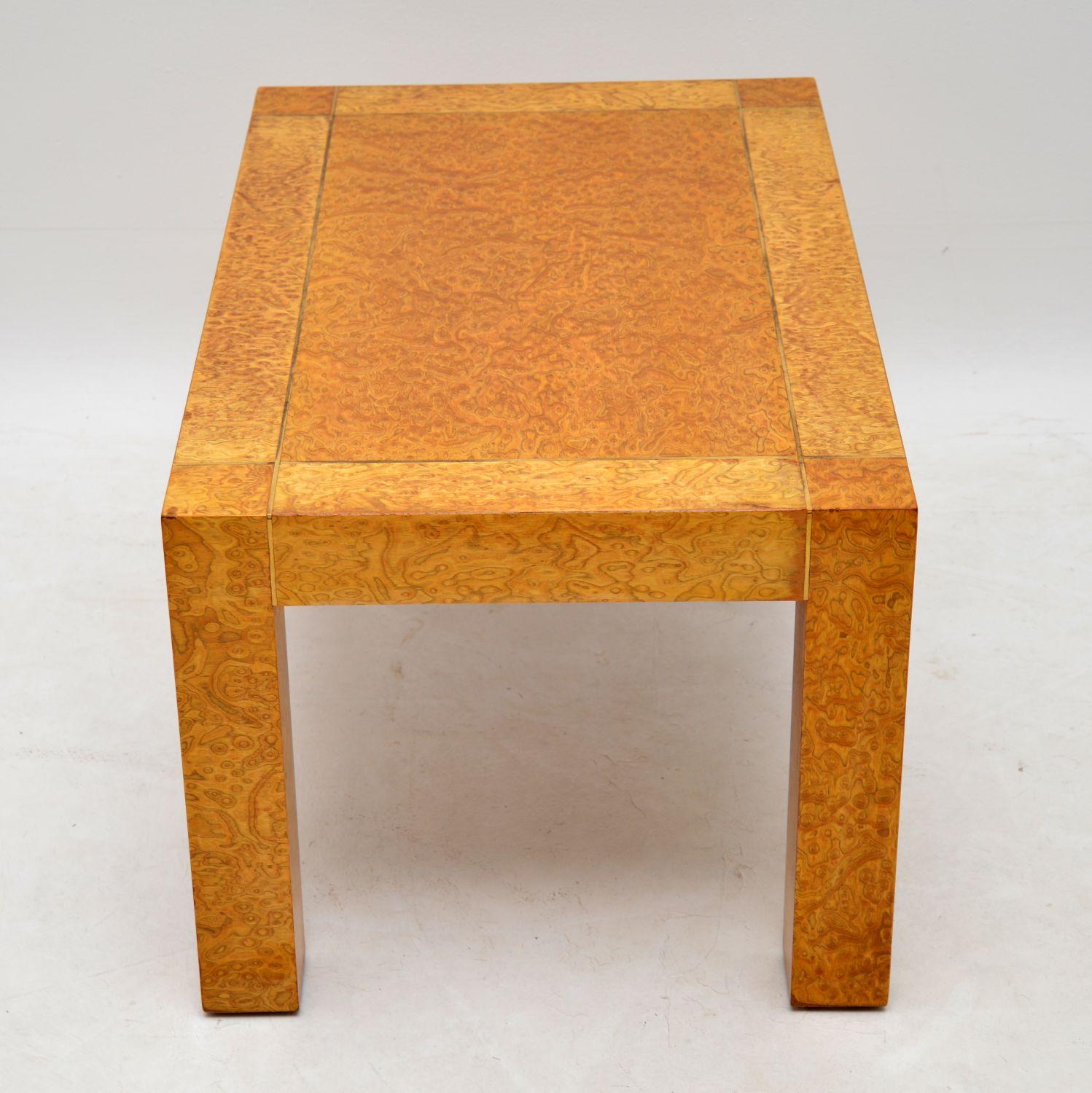 British 1960s Vintage Burr Elm Coffee Table by RA Bird for G-Plan