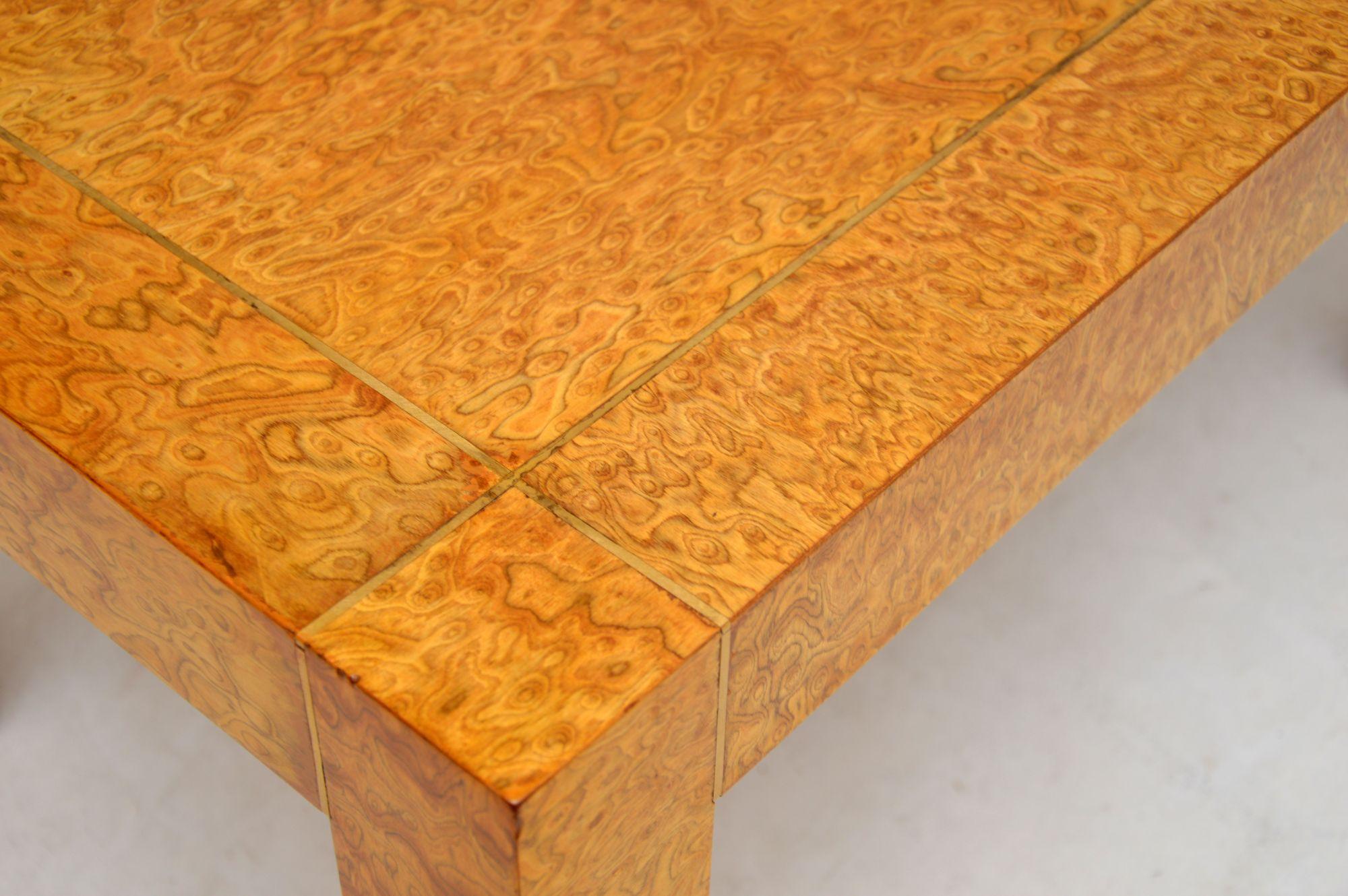 1960s Vintage Burr Elm Coffee Table by RA Bird for G-Plan 1