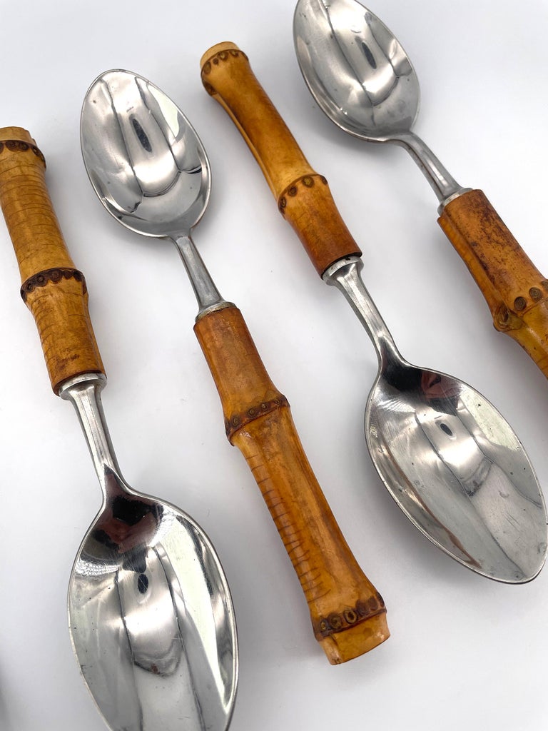 1960s Vintage Cabin Modern Midcentury Hamono Matsuri Japanese Flatware