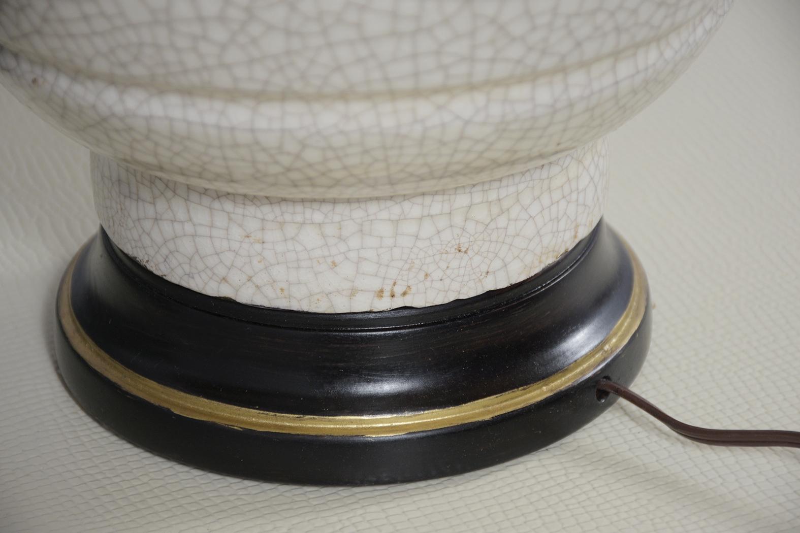 1960s Vintage Ceramic Table Lamps: Restored Elegance Meets Modern Chic For Sale 1