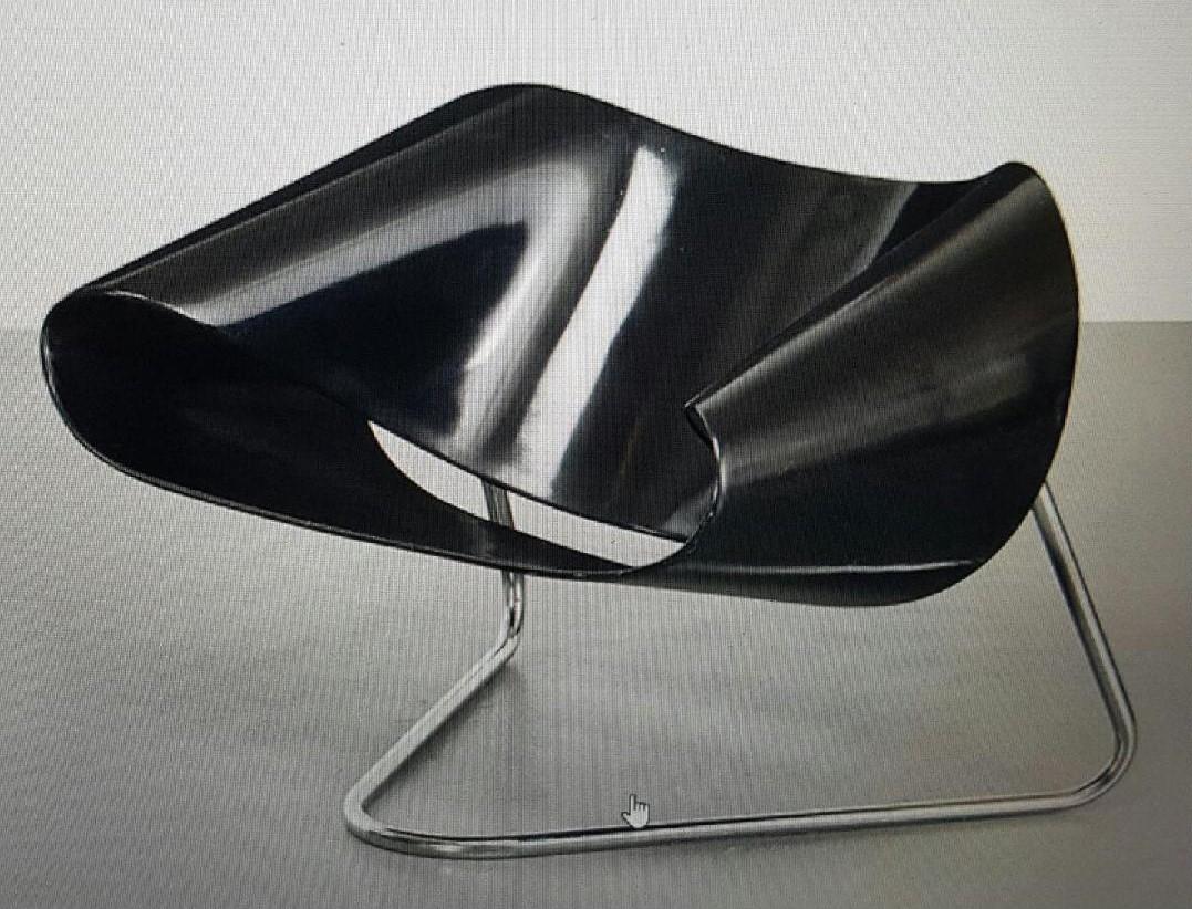 1960s, Vintage Cesare Leonardi Ribbon Chairs, Set of 2 For Sale 5