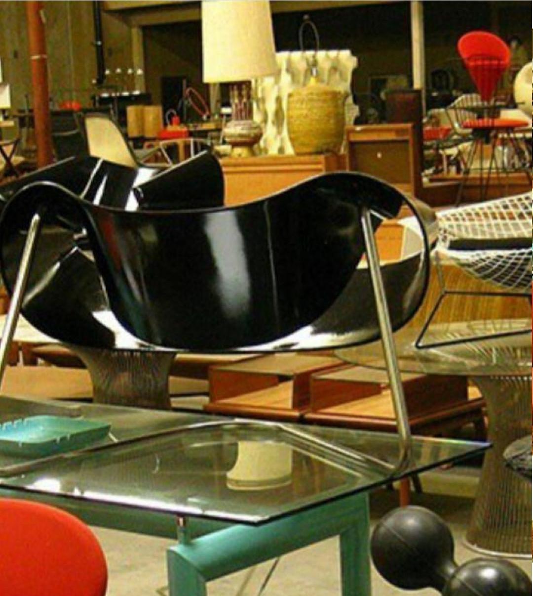 Steel 1960s, Vintage Cesare Leonardi Ribbon Chairs, Set of 2 For Sale