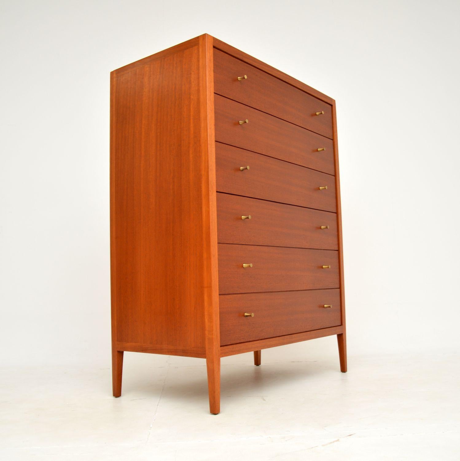 Mid-Century Modern 1960's, Vintage Chest of Drawers by Loughborough