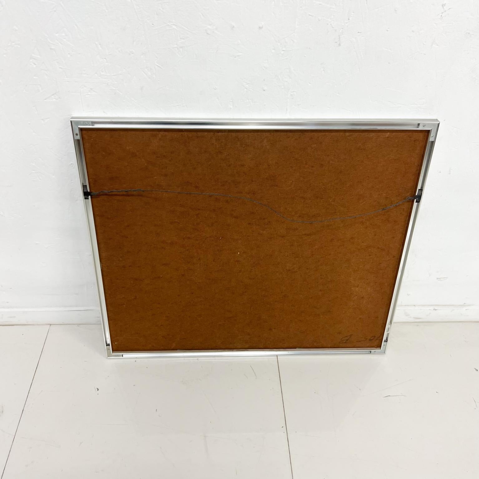 Chinesische Vintage-Wandkunst, Yang Chun Floods, Fischer in Boot, 1960er Jahre im Angebot 3