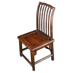 Silla china vintage de madera de los años 60