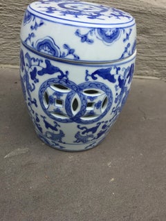 1960s Vintage Chinoiserie Ginger Jar