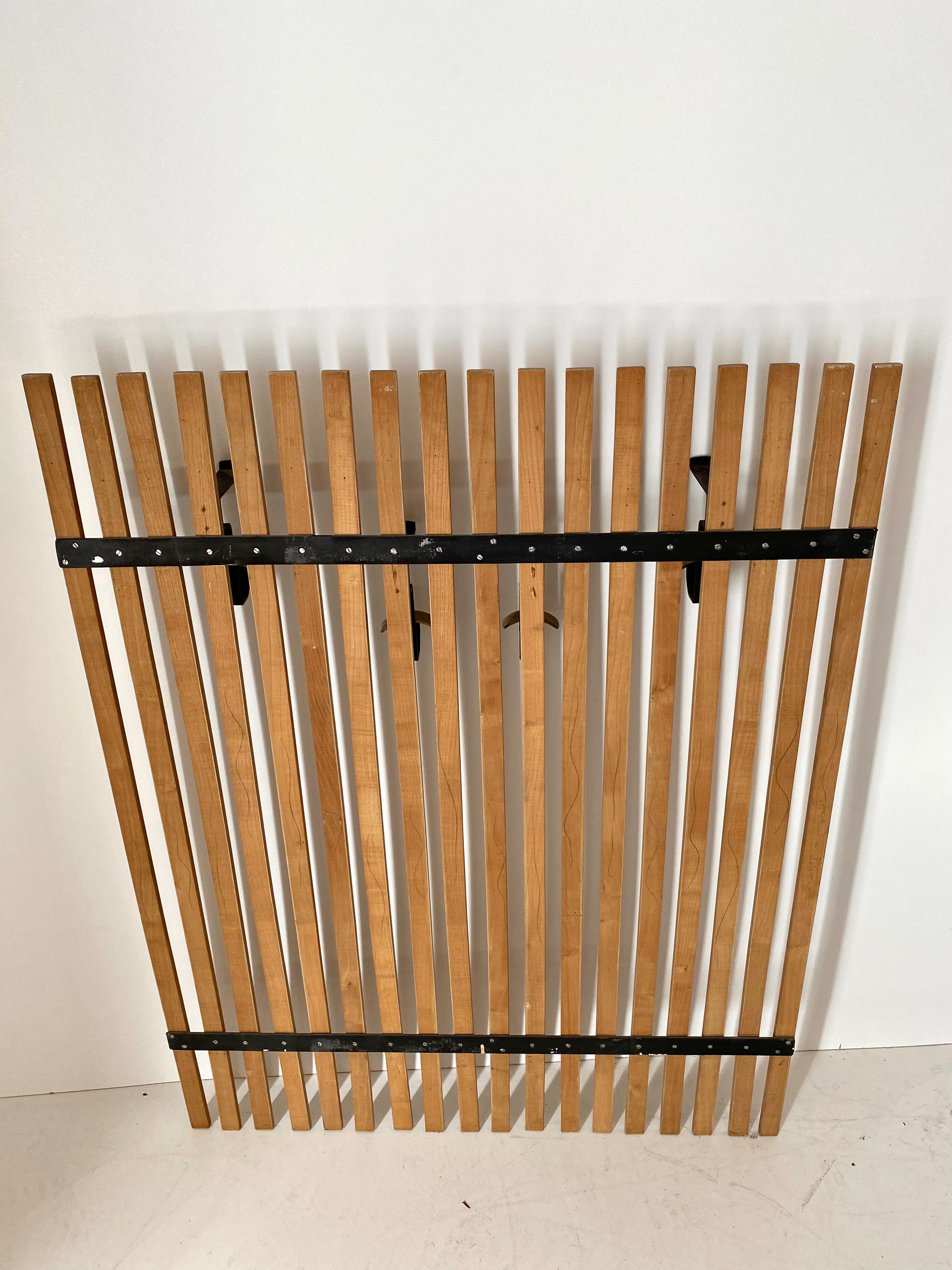 Mid-Century Modern 1960s Vintage wood coat rack For Sale