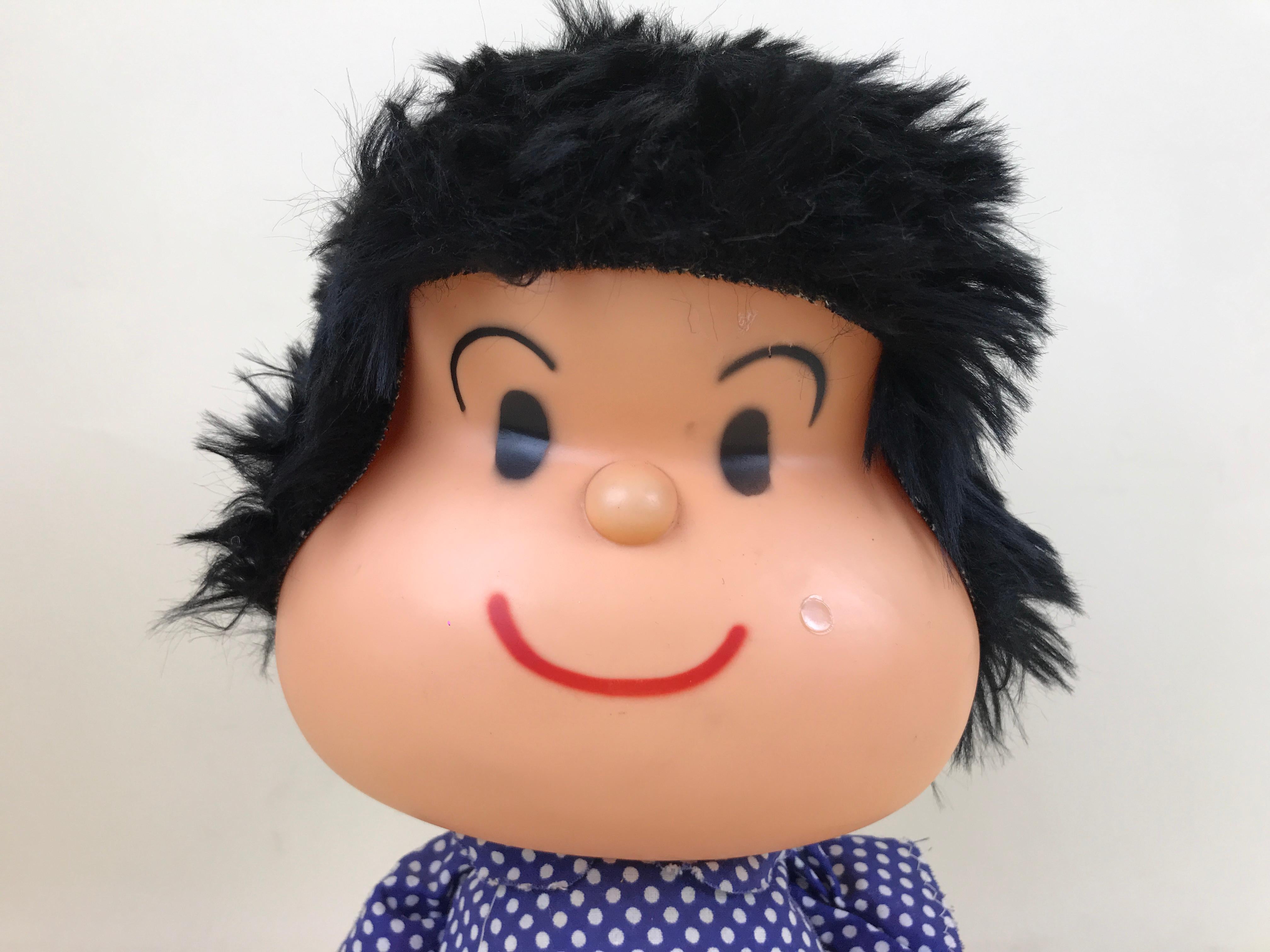 Mid-Century Modern 1960s Vintage Collectible Mafalda Doll Made in Italy for Sperlari Candy Maker For Sale