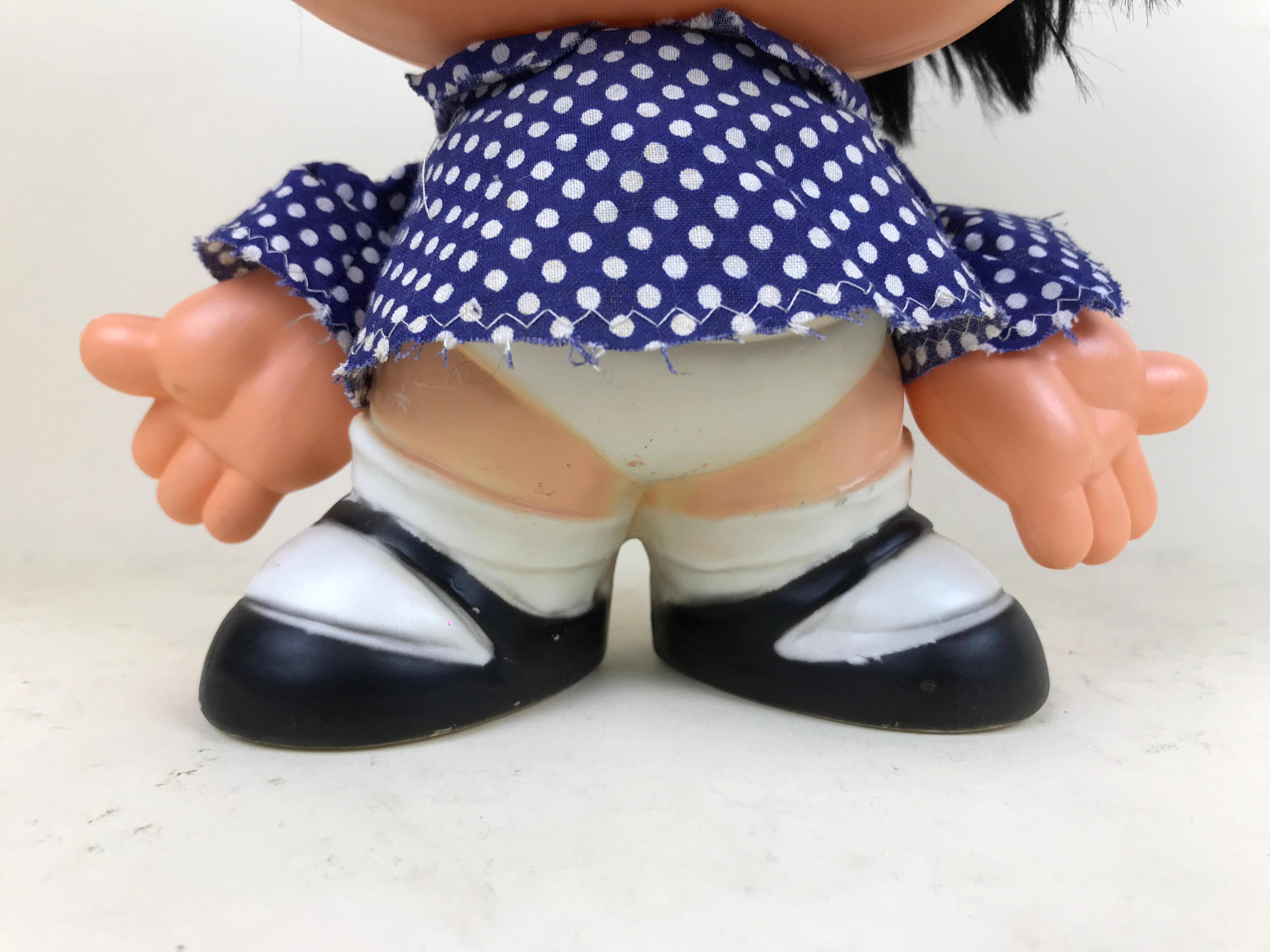 Italian 1960s Vintage Collectible Mafalda Doll Made in Italy for Sperlari Candy Maker For Sale