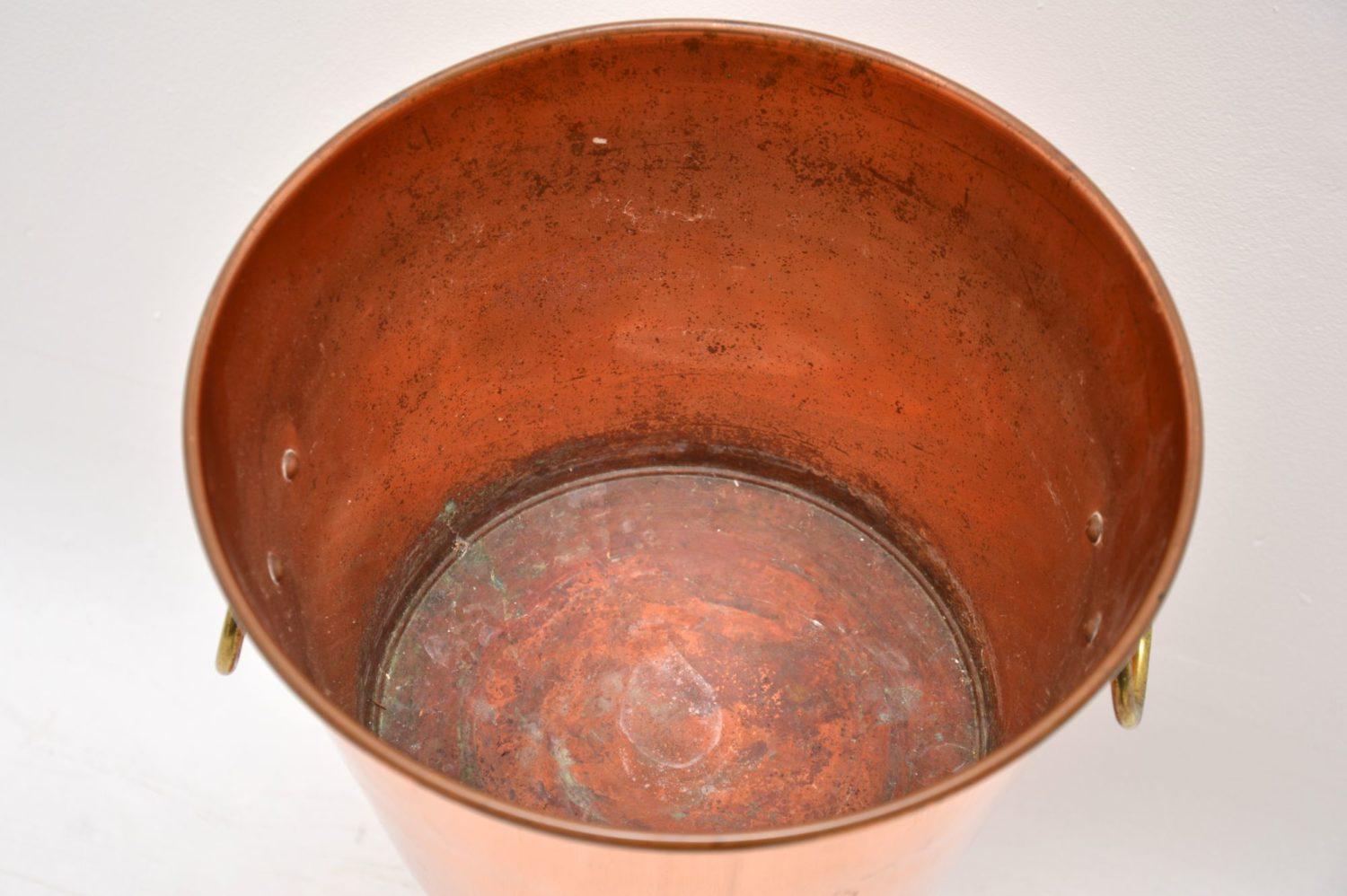 1960s Vintage Copper Champagne / Ice Bucket / Planter 3