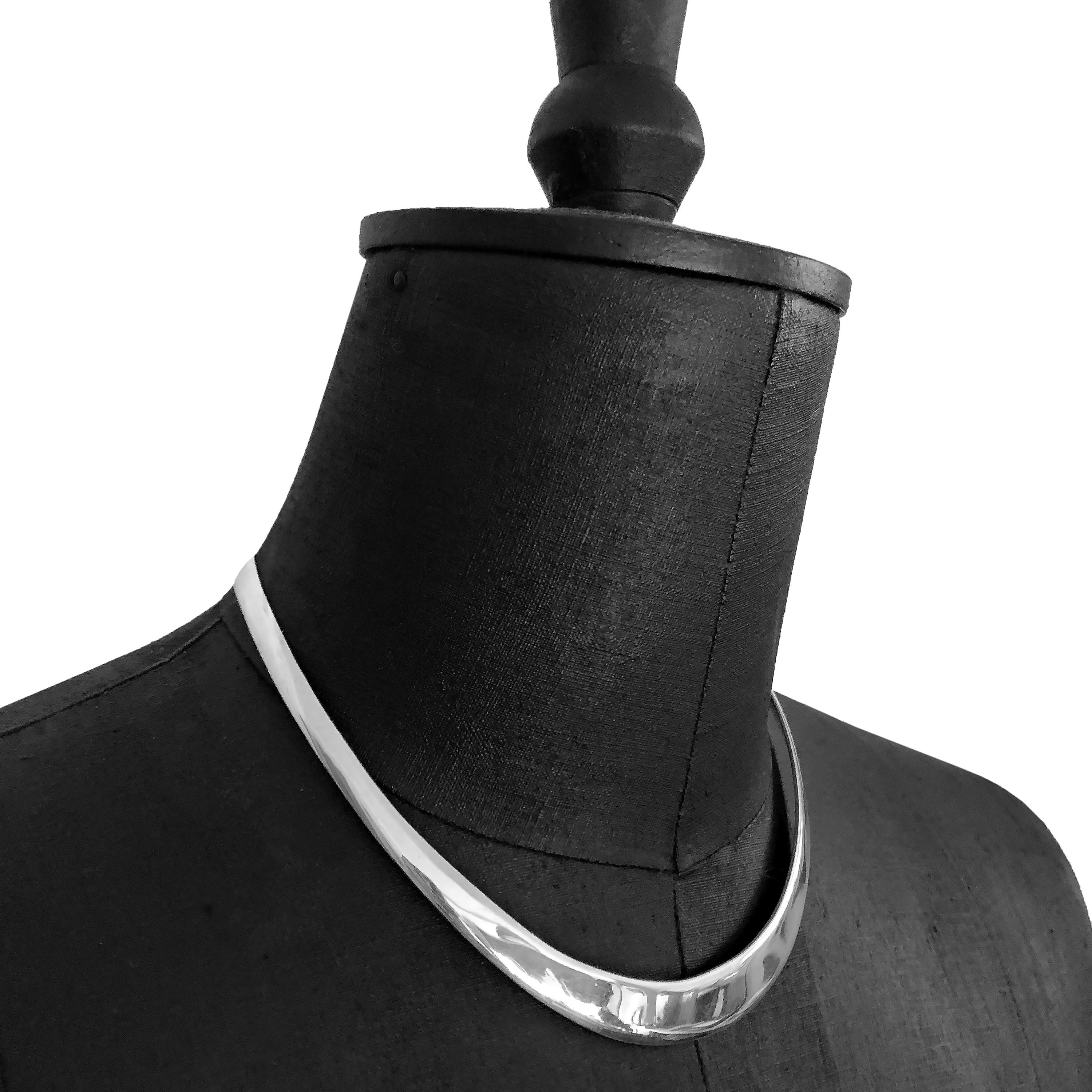 Collar Gargantilla Vintage 1960 + Juego de Pendientes Bola Plata de Ley 925 1