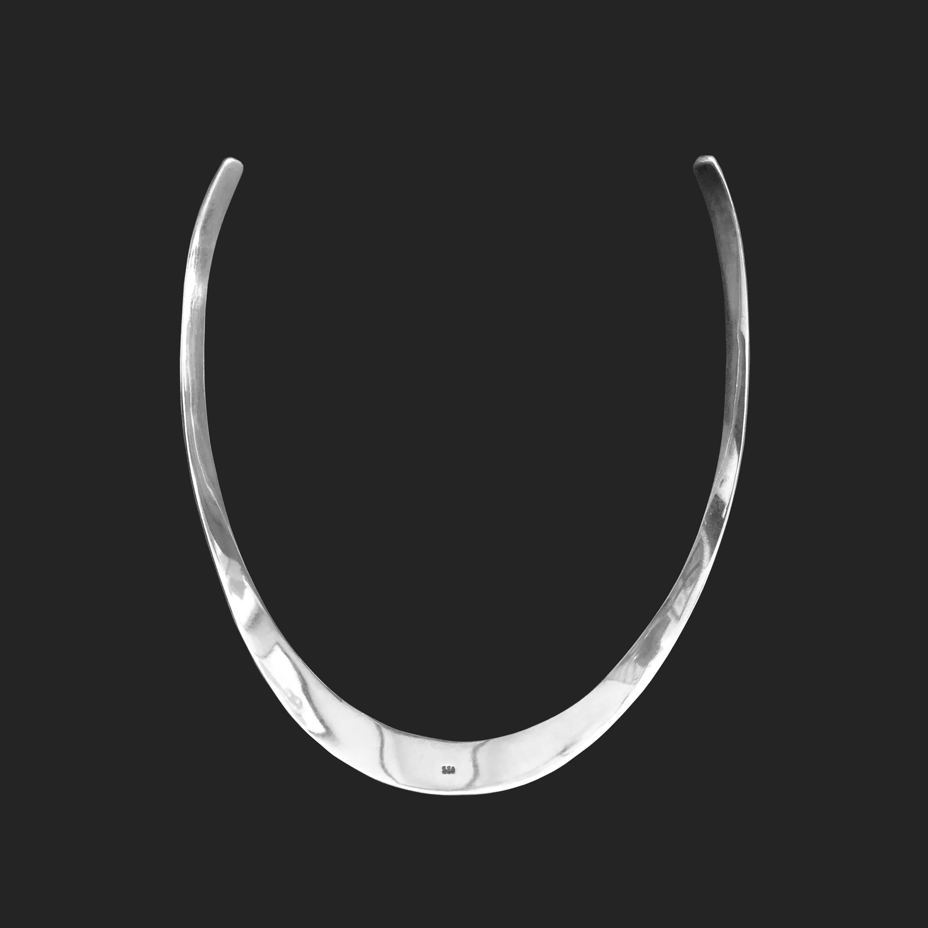 Collar Gargantilla Vintage 1960 + Juego de Pendientes Bola Plata de Ley 925 2