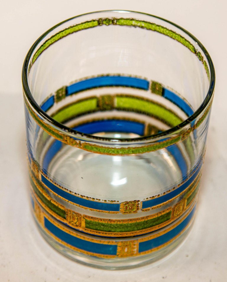 goblet wine glasses Adore Beaded Goblet Glass Set of 4, Greenish-blue