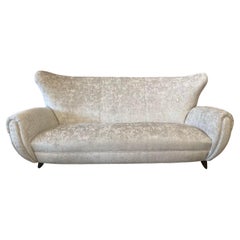 1960s Vintage Curved Sofa