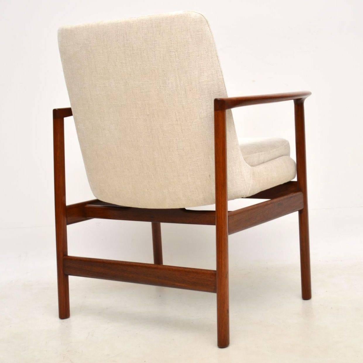 Mid-20th Century 1960s Vintage Danish Armchair