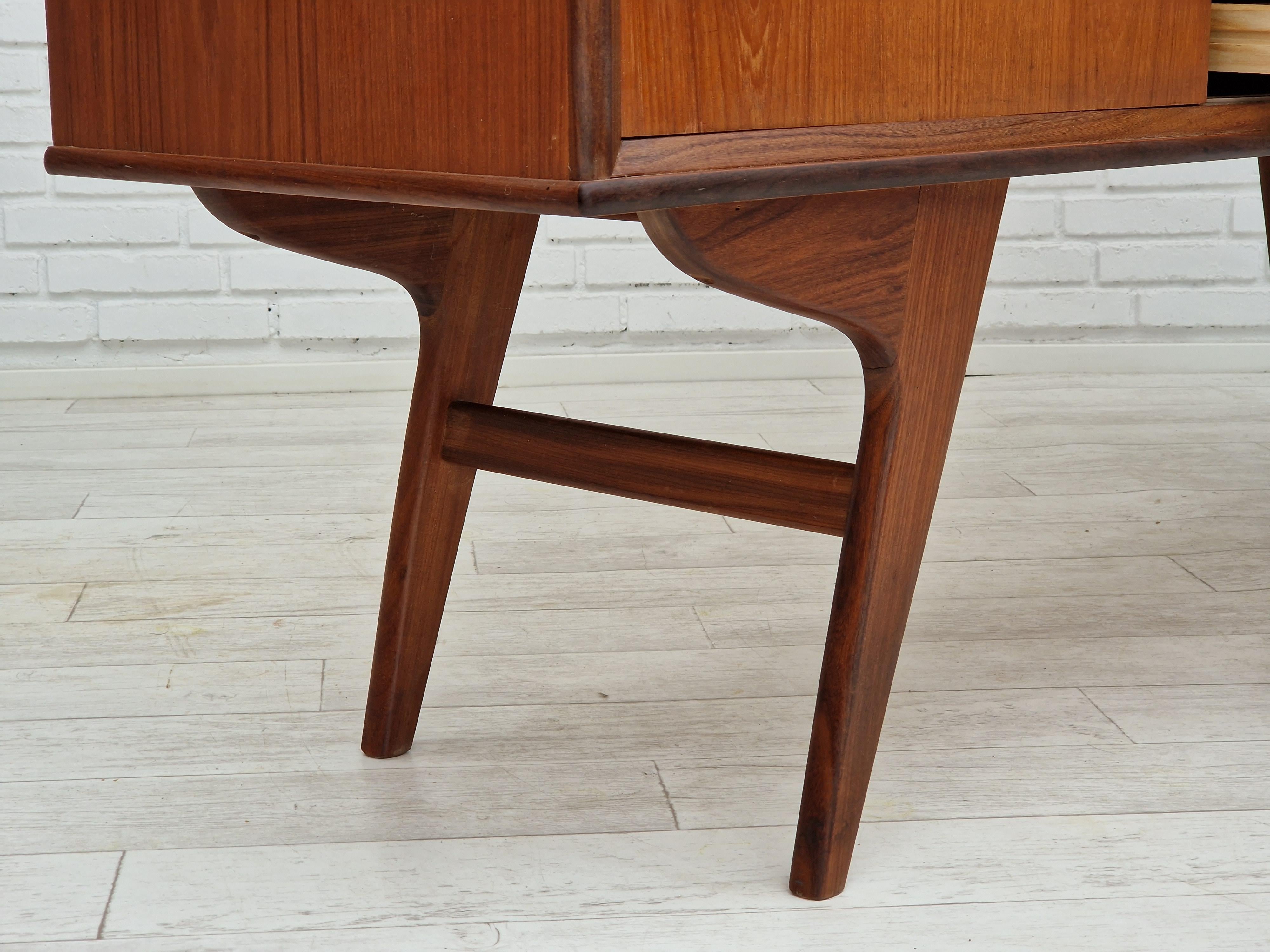1960s, Vintage Danish Cabinet-Chest, Teak Wood For Sale 3