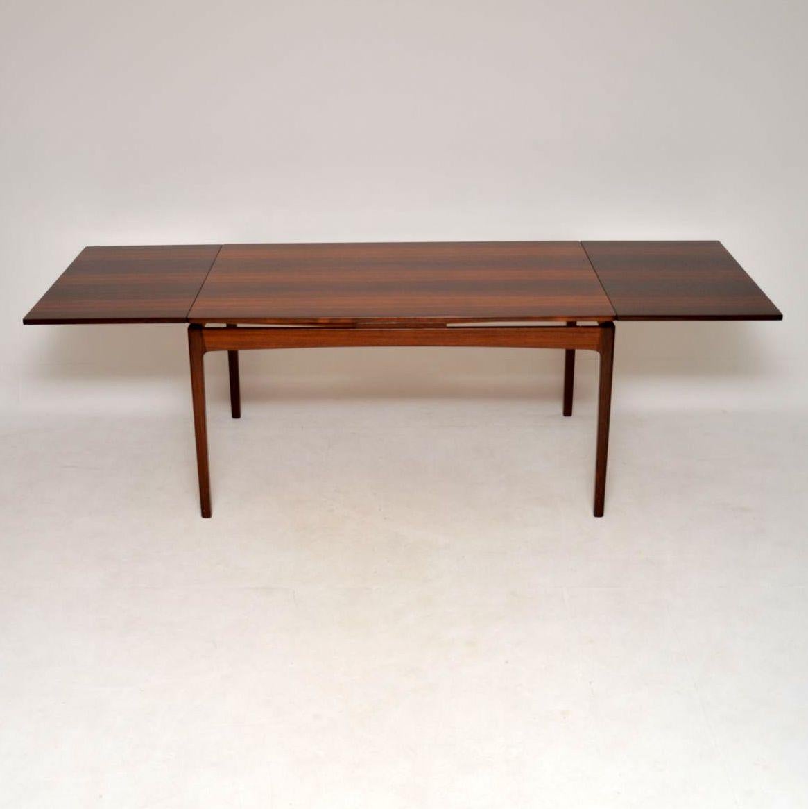 Mid-20th Century 1960s Vintage Danish Dining Table by Bordum & Nielsen