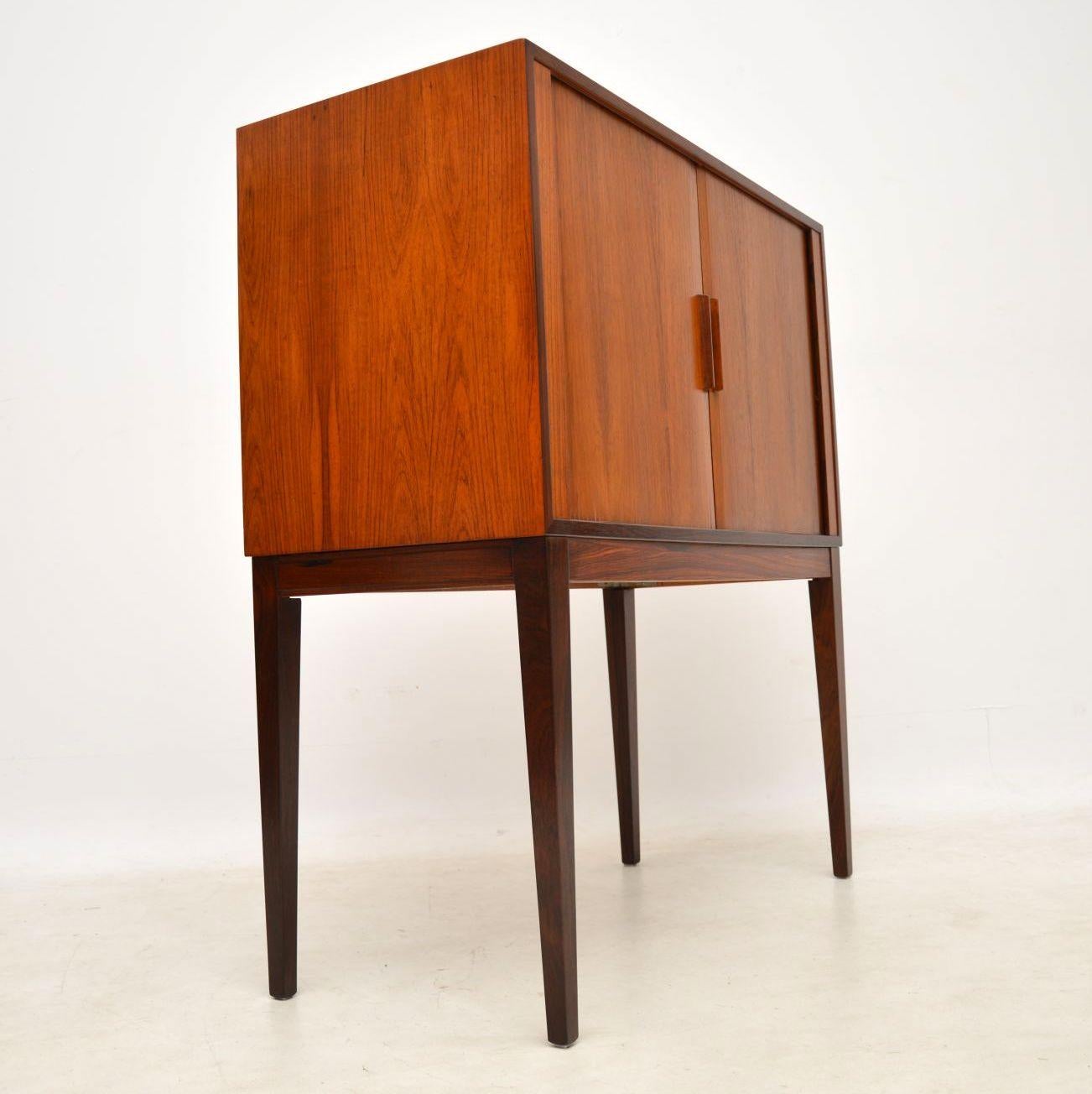 Mid-20th Century 1960s Vintage Danish Drinks Cabinet