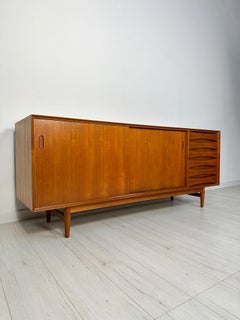 1960s Vintage Danish Mid-Century Teak Sideboard OS29 by Arne Fodder for Sibast