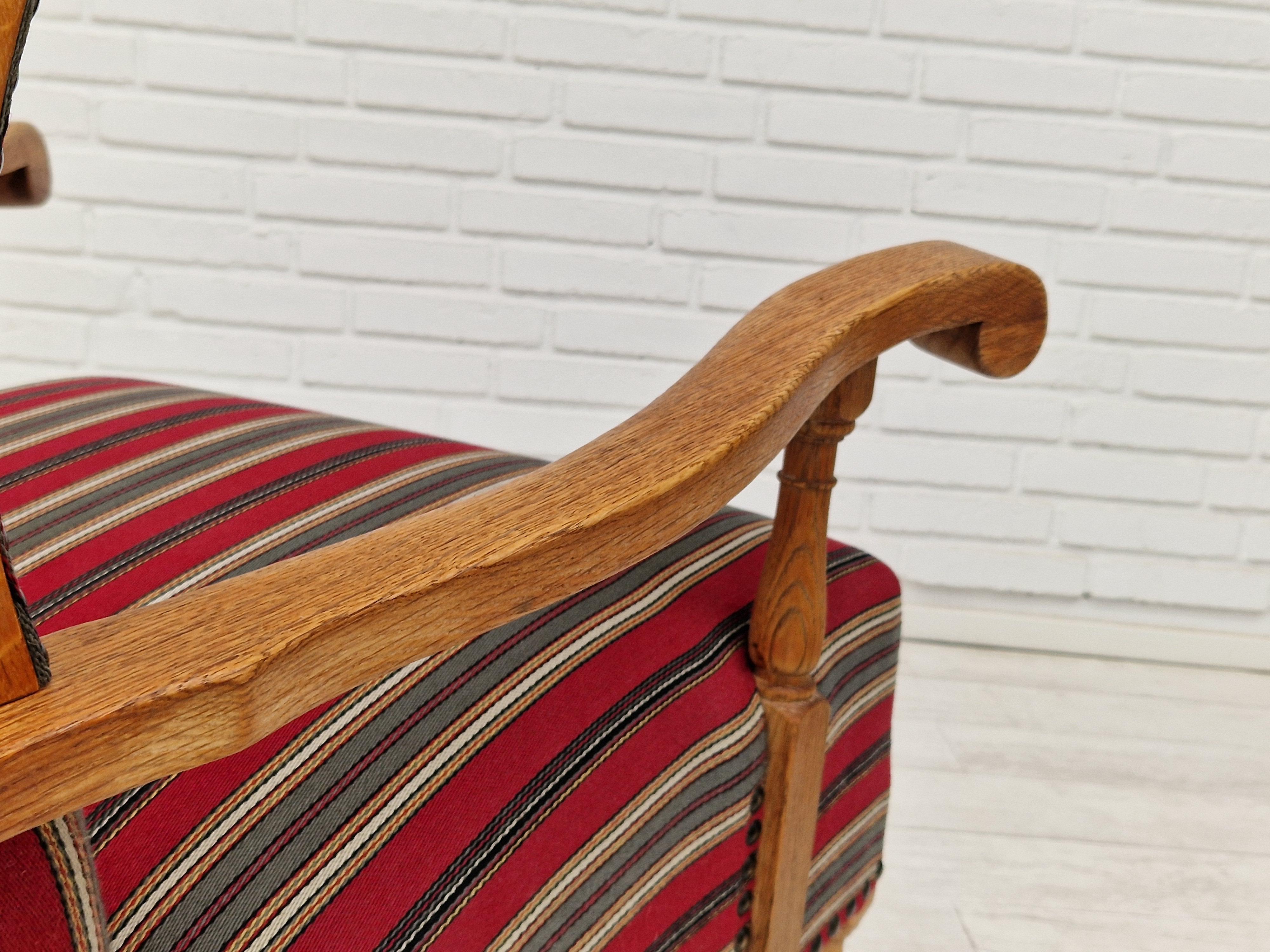 Paire de chaises de détente danoises vintage des années 1960, état d'origine en vente 7